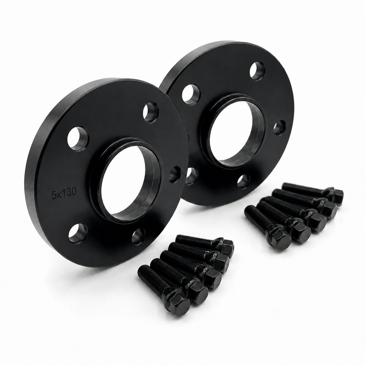 15mm Hubcentric Wheel Spacers for Porsche – 5x130, 71.6mm – 911 Cayenne Macan Boxster – Forged 6061-T6